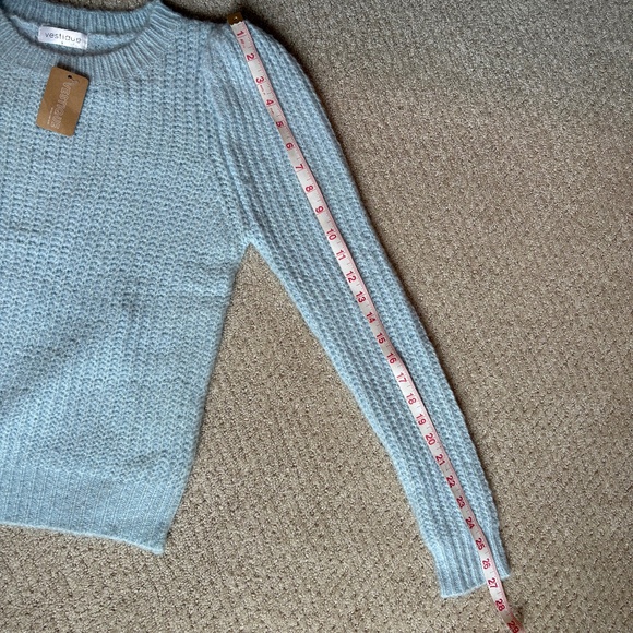 Vestique Cornelia Street Sweater long sleeve light blue Small - Picture 7 of 9
